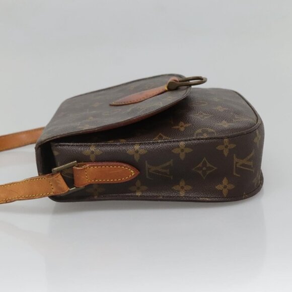 LOUIS VUITTON Monogram Saint Cloud GM Shoulder Bag M51242 LV Auth 129618 - Picture 4 of 16